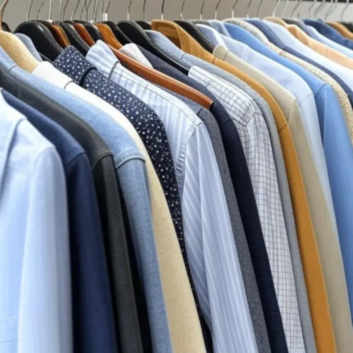 MensVero casual collection with jeans, knitwear and overshirt