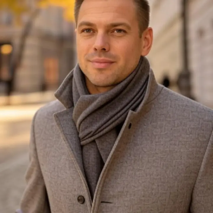 Editorial menswear collage from MensVero collections