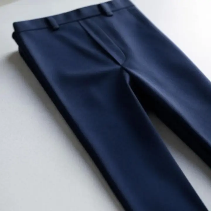 Close-up of MensVero tailored trousers showing premium fabric and clean finishing